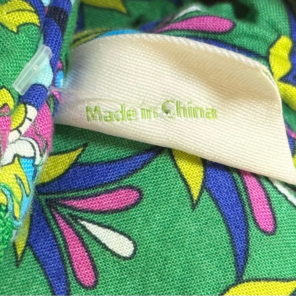 Vintage Vera Bradley Emerald Paisley Pattern Bowler Style Purse - Picture 9 of 11